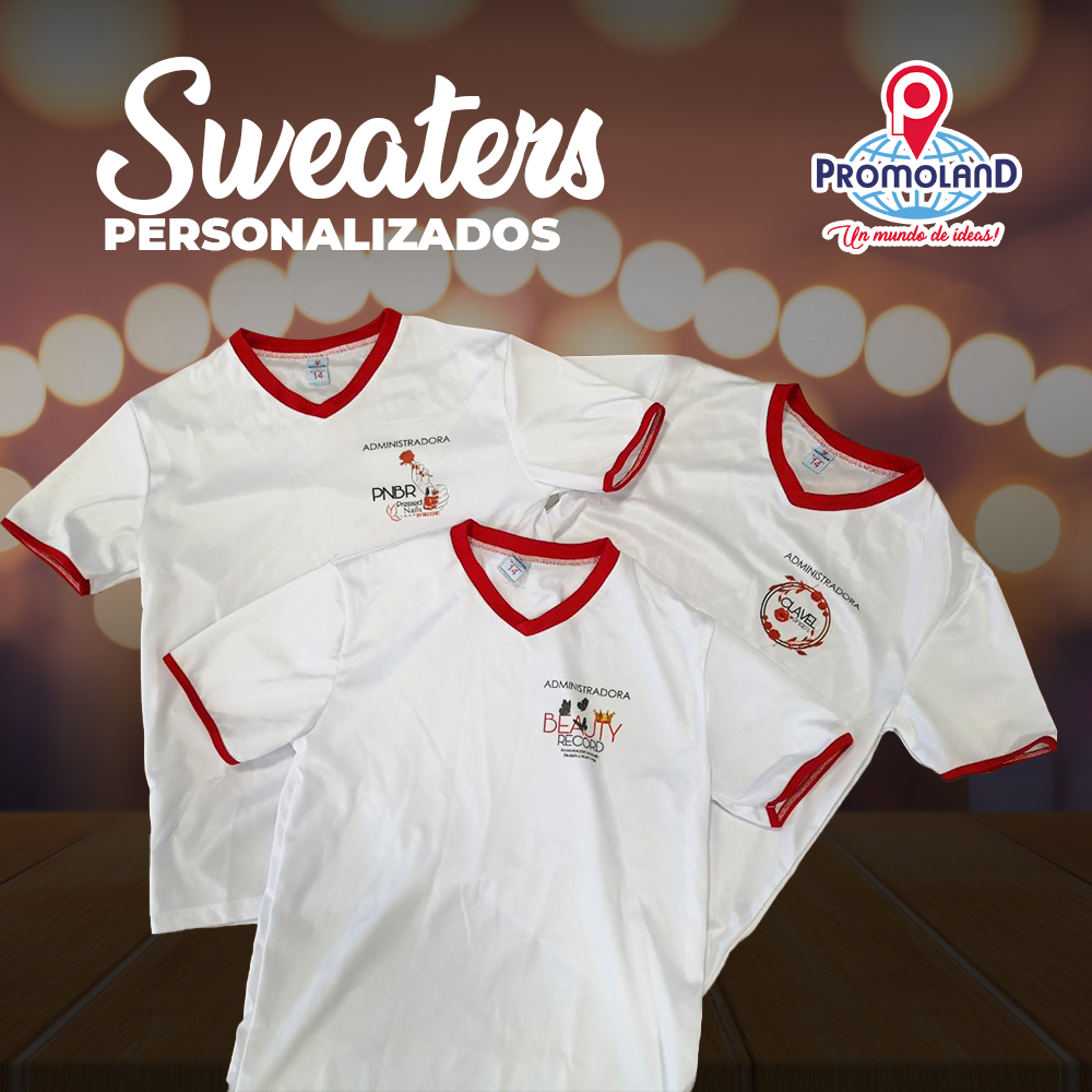 Suéters sublimados Promoland Panamá